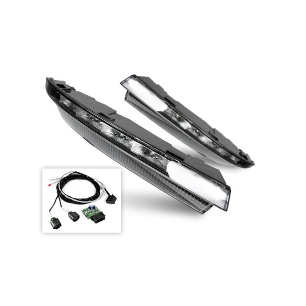 KUFATEC Nachrüst-Set LED-Tagfahrleuchten universal für VW, Audi