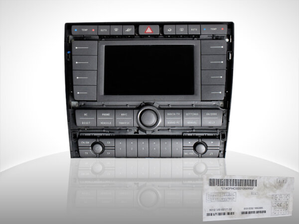 VW Phaeton 3D Navigationssystem Radio Display 3D0035007L ab Bj 03 Gebraucht