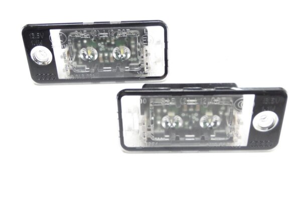 2x 4H0943022 /4H0943021 + Kompatibel für +LED Kennzeichenleuchte + Audi + A3 + A4 + A6 + A8 + Q5 + Q7