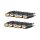 Cinch-Verbinder Ampire, 1 Kanal (Kupplung auf Kupplung), 10er Pack