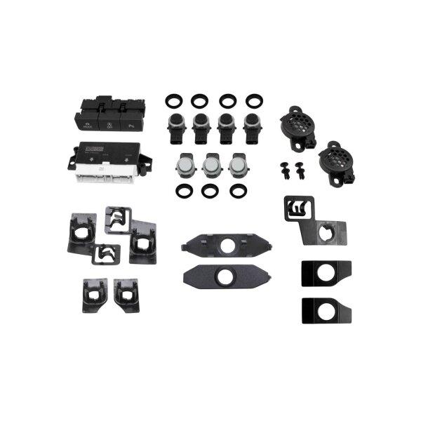 KUFATEC Komplettset APS+ (optische Anzeige MMI) Front und Heck für Seat Ibiza KJ