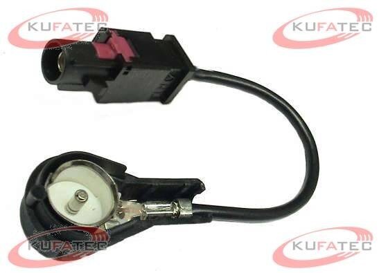 Antennenadapter FAKRA schwarz - 50 Ohm ISO