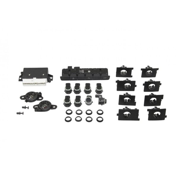KUFATEC Komplettset Park Pilot Front + Heck inkl. OPS für VW Touran 5T