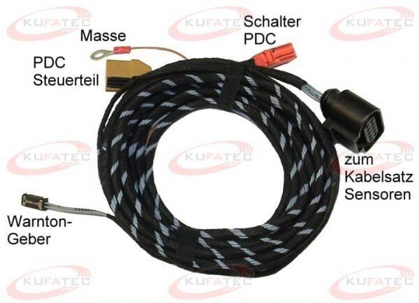 Kabelsatz PDC Steuergerät - Front Audi A3 8P