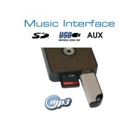 Digitales Music Interface USB SD AUX Quadlock Audi VW...