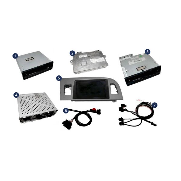 KUFATEC Nachrüst-Set MMI Basic (Plus) MMI High - Linksverkehr