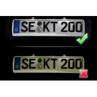 KUFATEC Komplettset LED-Kennzeichenbeleuchtung für...