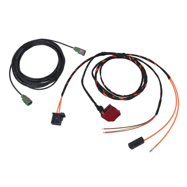 KUFATEC Kabelsatz TV Tuner für Audi A8 4E inkl. LWL MMI 3G