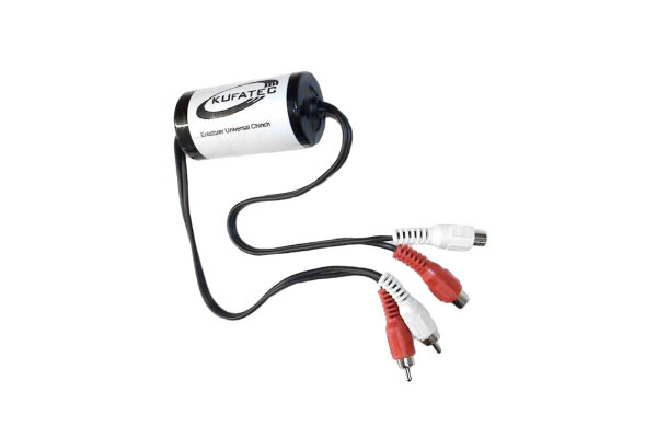 Entstörfilter über Chinch Audio 40 hz – 32 kHz