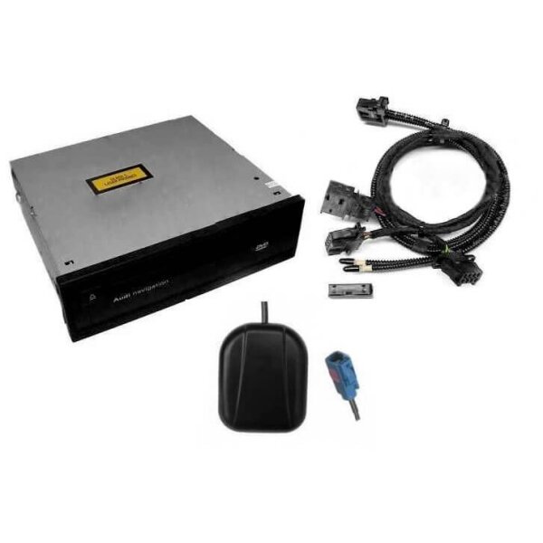 KUFATEC Komplettset DVD Navigationssystem für Audi A6 4F - MMI 2G