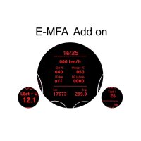 KUFATEC E-MFA Anzeige von Ladedruck, Öltemperatur...