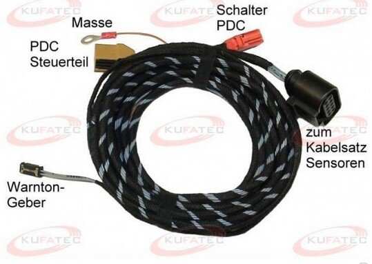 Kabelsatz PDC Steuergerät - Front Audi