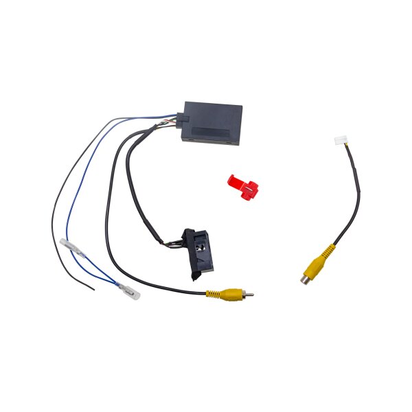 KUFATEC Adapter Set Rückfahrkamera Low für VW T6 SG mit Alpine Navigation