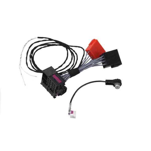 KUFATEC Adapter Radio-, Navigationseinheit für VW MFD 2, RNS 2, RCD 300, Delta 6