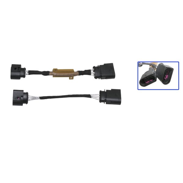 KUFATEC Adapter facelift Heckleuchten LED für Audi A4 8H Cabrio