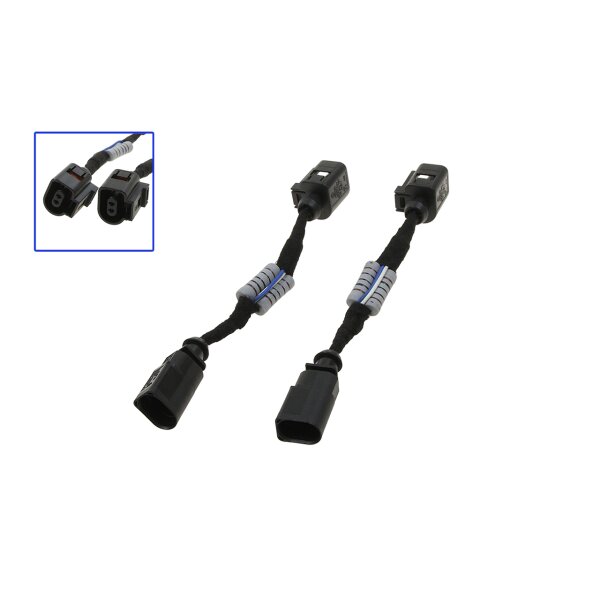 KUFATEC Adapter LED-Kennzeichenbeleuchtung für VW, Seat