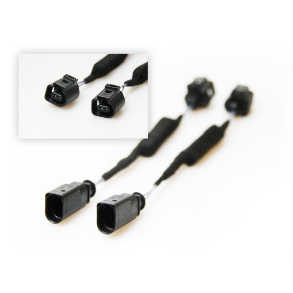 KUFATEC Adapter LED-Kennzeichenbeleuchtung für VW Golf 4, Seat Exeo