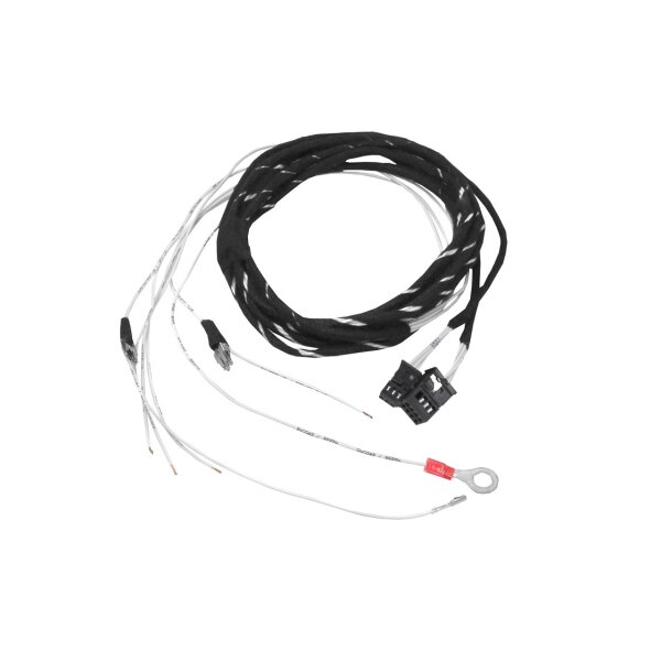 KUFATEC Kabelsatz Regensensor, abblendbarer Innenspiegel für Audi A1 8X, Q3 8U