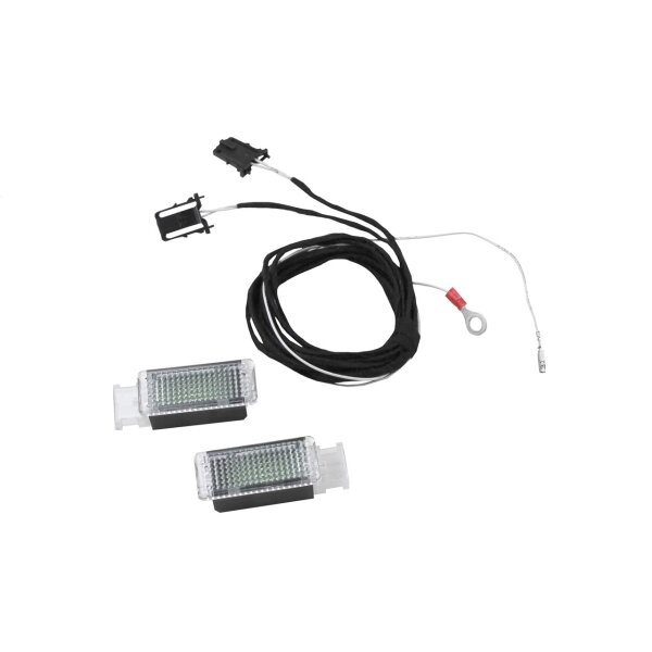 KUFATEC Nachrüstsatz LED-Fußraumbeleuchtung Front für VW, Seat, Skoda MQB