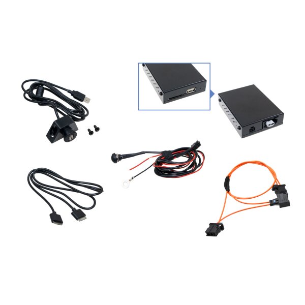 KUFATEC Audi Interface für Audi MMI 2G High AMI USB Schnittstelle Ipod