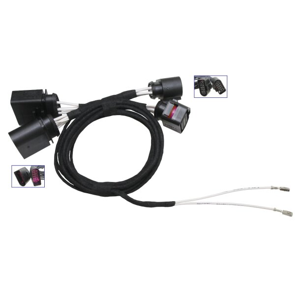 KUFATEC Adapter Xenon auf Halogen-Scheinwerfer für VW Touran 1T3, Caddy 2C