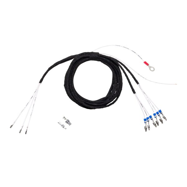 KUFATEC Kabelsatz mLWR Xenon auf Halogen Scheinwerfer für VW Golf 5, EOS, Passat, Touran, Caddy