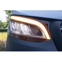 KUFATEC Kabelsatz Nachrüstung LED Scheinwerfer Code LG7 für Mercedes Baureihe 907/910