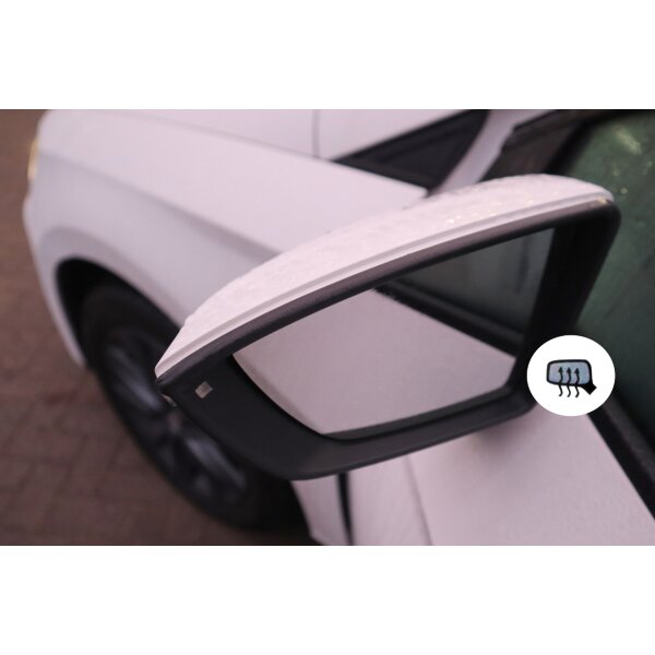 KUFATEC Komplettset beheizbare Aussenspiegel für Seat Leon 5F