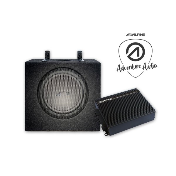 Alpine Subwoofer System & 6-Kanal DSP-Verstärker für VW T6.1 SH / T6 SG
