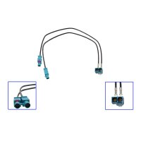KUFATEC Fakra Antennenverbindungsleitung RG174 Universal...