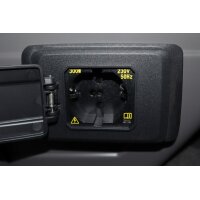 KUFATEC Komplettset 230 Volt Steckdose für VW T6.1 SH