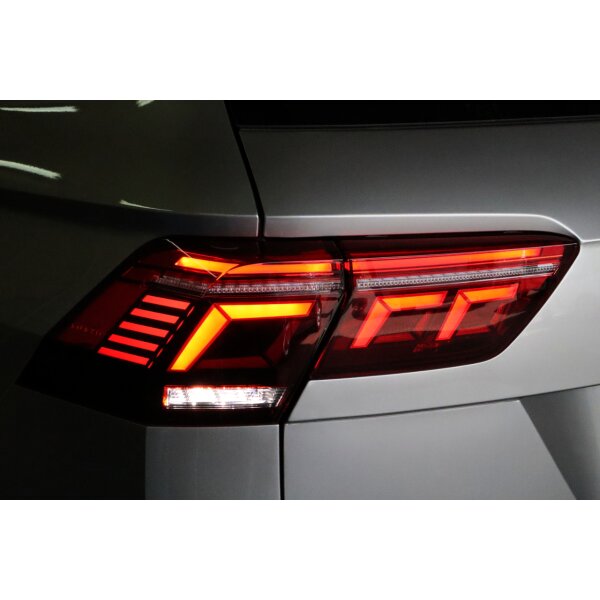 KUFATEC Komplettset IQ Facelift LED-Heckleuchten für VW Tiguan BW2 mit dynamischen Blinker