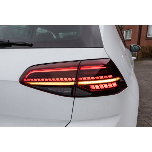 KUFATEC Komplettset LED-Heckleuchten für VW Golf 7 mit dynamischen Blinker