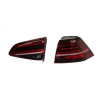 KUFATEC Komplettset LED-Heckleuchten für VW Golf 7 mit dynamischen Blinker