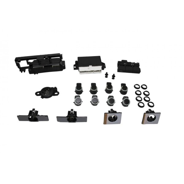KUFATEC Komplettset Park Pilot Front + Heck inkl. OPS für VW T-Roc A11, D11, AC7, AC8