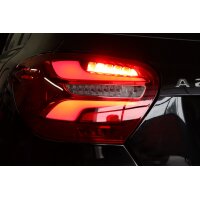 KUFATEC Komplettset Facelift Mopf LED-Heckleuchten für Mercedes A-Klasse W176 Halogen Scheinwerfern