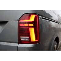 KUFATEC Komplettset LED-Heckleuchten abgedunkelt für VW T6.1 SH