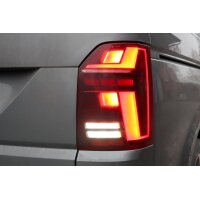 KUFATEC Komplettset LED-Heckleuchten abgedunkelt für VW T6.1 SH