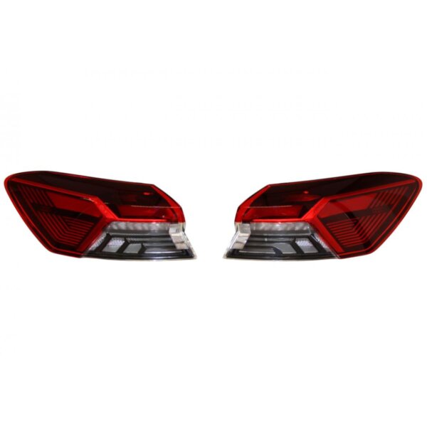 KUFATEC Komplettset LED-Heckleuchten mit dynamischen Blinklicht für Audi Q4 F4
