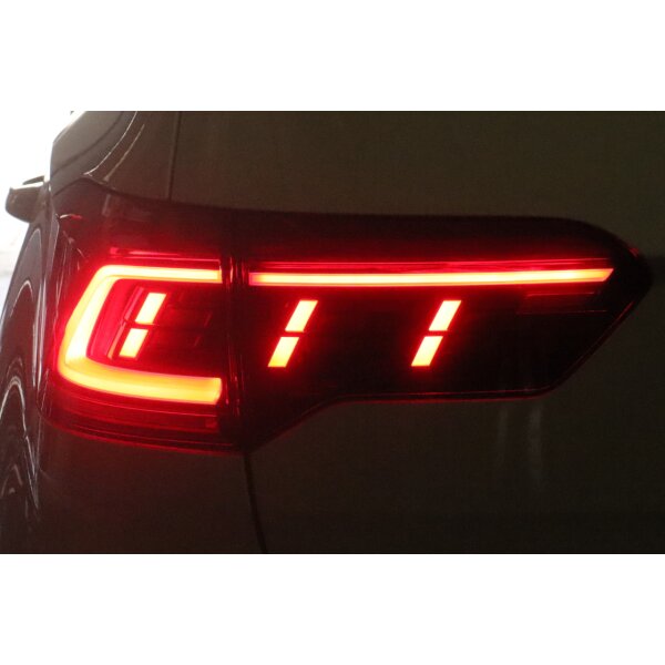 KUFATEC Komplettset LED Heckleuchten mit dynamischen Blinker VW T-Roc A11, D11