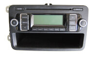 VW RCD 210 Rot - Blau beleuchte