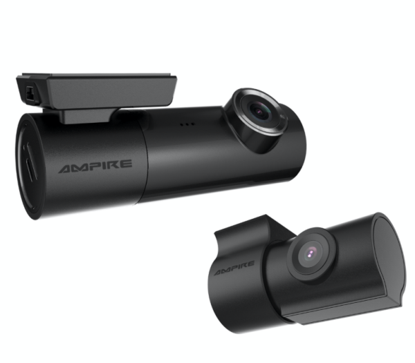 AMPIRE Dual-Dashcam in Full-HD, WiFi und GPS