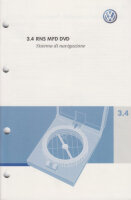 Anleitung Volkswagen Navigation MFD2 DVD  Italian