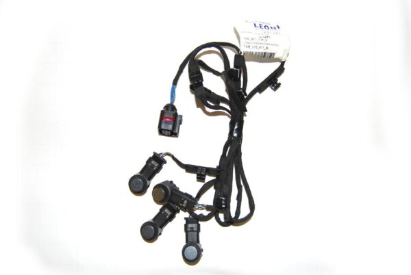 VW Audi Seat Skoda PDC Kabelbaum Heck 7N0971104B inkl. 4x PDC 1S0919275 (graumetallic)