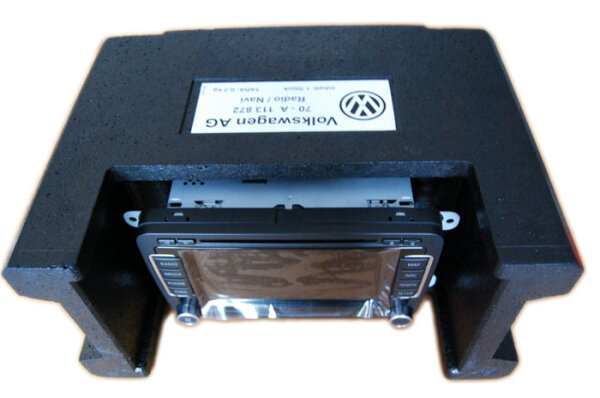 VW RNS510 MFD3 Touchscreen Navigation Golf Passat Touran Caddy LED 7F0 035 680 B Stern SDS Sprachsteuerung